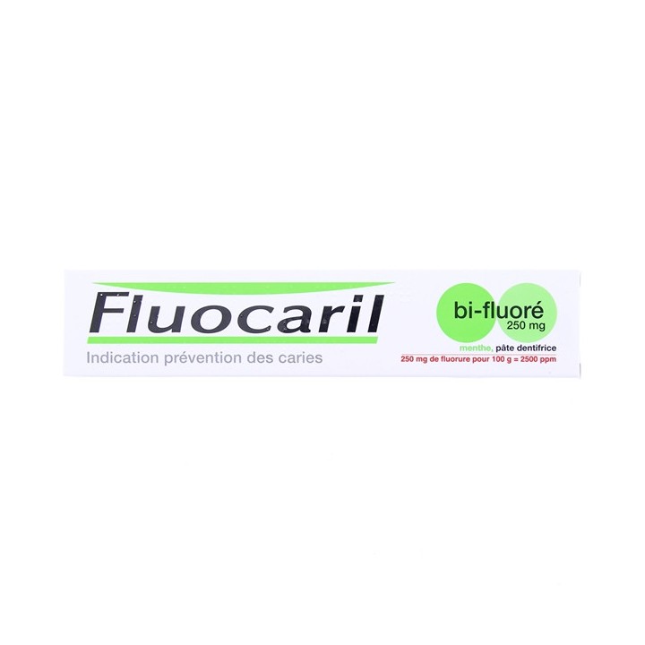 Dentifrice Bi-fluoré 250mg Pâte 75ml - Fluocaril - IllicoPharma