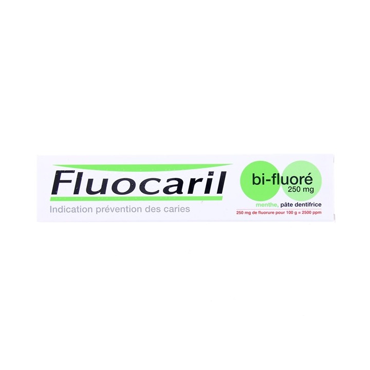 Dentifrice Bi-fluoré 250mg Pâte 125ml - Fluocaril - IllicoPharma