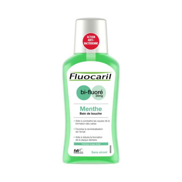 Bain de bouche Bi-fluoré 25mg 300ml - Fluocaril - IllicoPharma