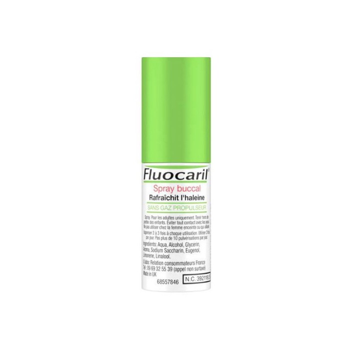 Spray buccal Sans gaz propulseur 15ml - Fluocaril - IllicoPharma
