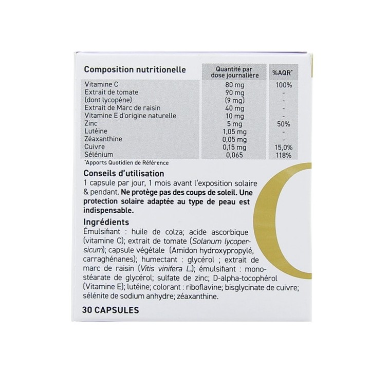 Oenobiol Sun Expert Préparateur Solaire Anti-Âge - 30 capsules - IllicoPharma