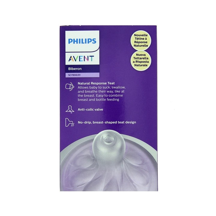 Biberon Natural Response 0m+ 125ml - Avent - IllicoPharma