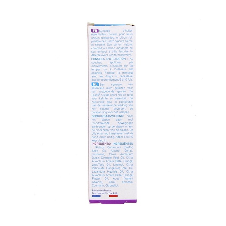 Sommeil Roll On Nuit Paisible - 10ml - Quiès - IllicoPharma