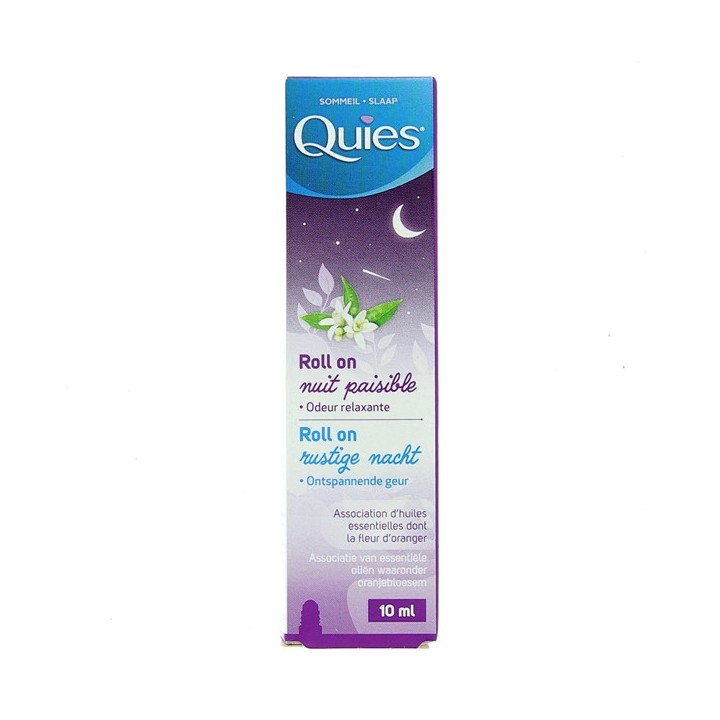 Sommeil Roll On Nuit Paisible - 10ml - Quiès - IllicoPharma