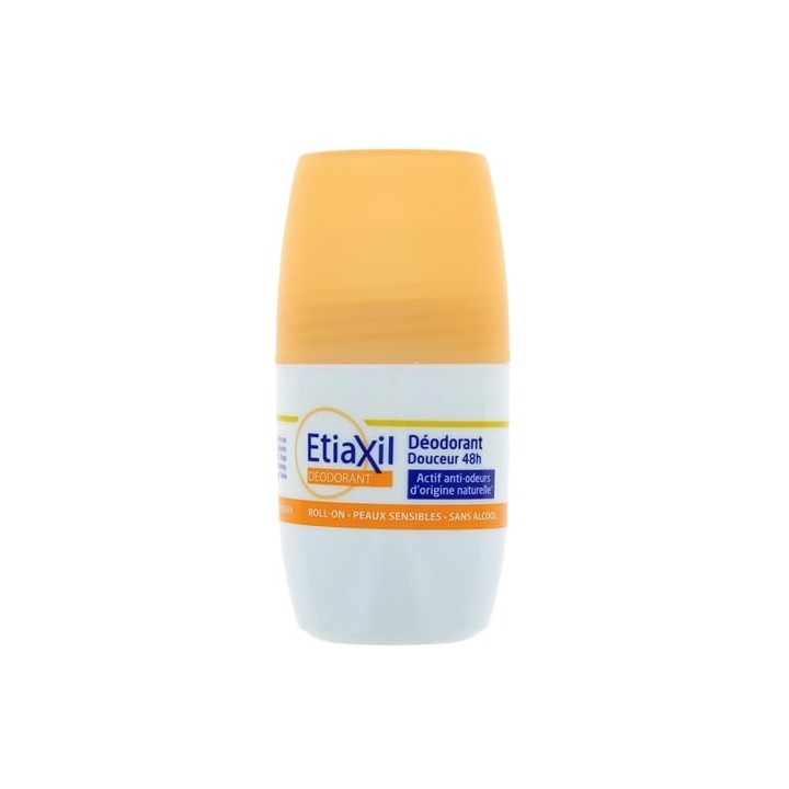 Déo Roll-on Douceur 48h Peaux Sensibles 50ml - Etiaxil - IllicoPharma