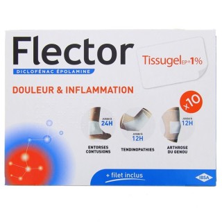 Flectortissugelep 1% Emplâtre médicamenteux x10 - IllicoPharma