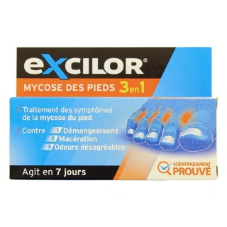 Excilor Mycose des pieds 3en1 - 15ml - IllicoPharma