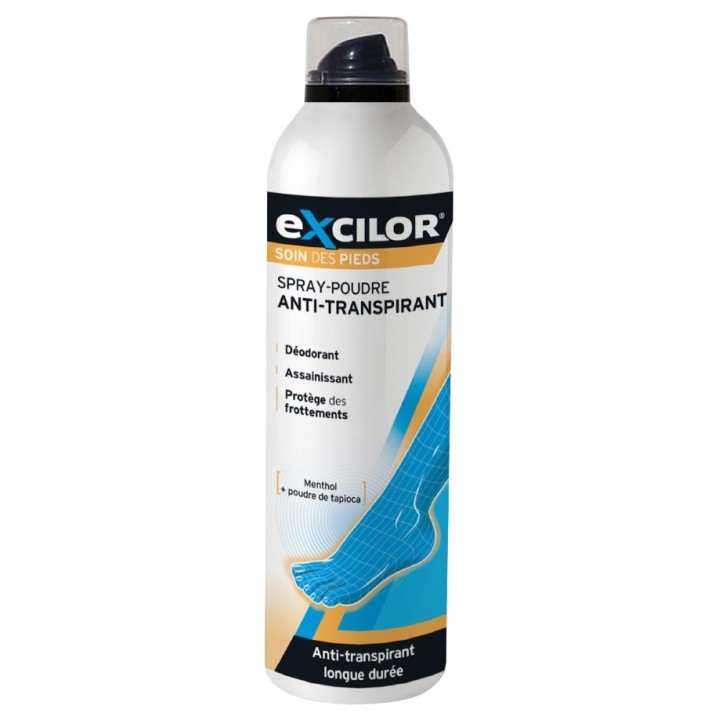 Excilor Spray-poudre Anti-transpirant 150ml - Illicopharma