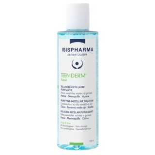 TEEN DERM Aqua Solution micellaire purifiante  - 250ml - Isispharma - IllicoPharma