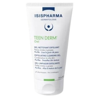 TEEN DERM Gel nettoyant exfoliant - 150ml - Isispharma - IllicoPharma