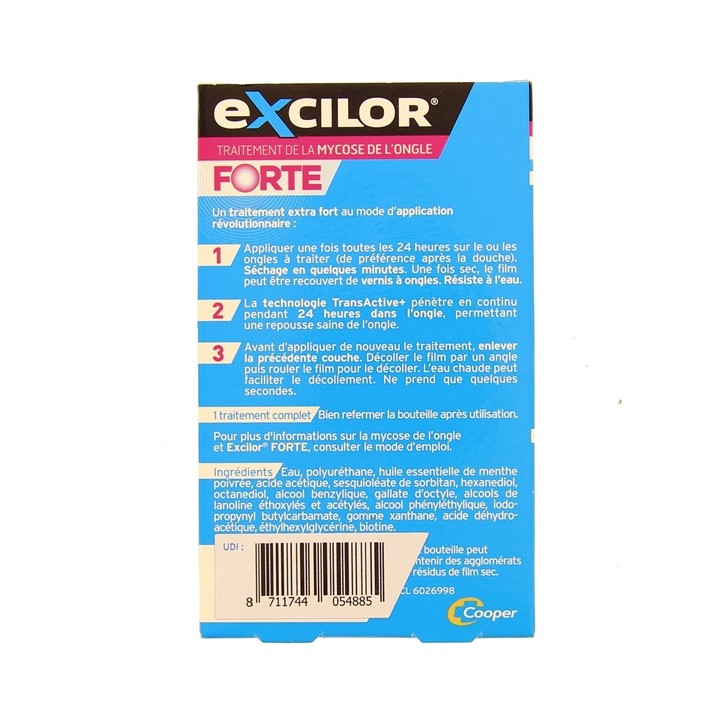 Excilor Forte Mycose de l'ongle 30ml - IllicoPharma