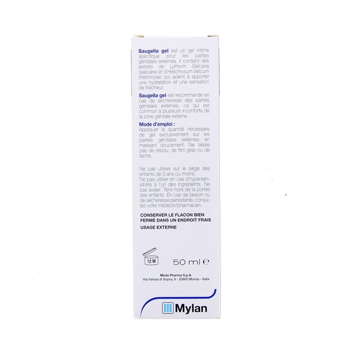 Gel intime 50ml - Saugella - IllicoPharma