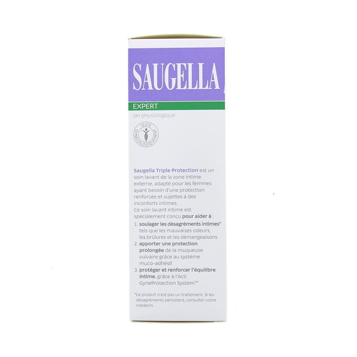 Triple Action Soin lavant intime 250ml - Saugella - IllicoPharma