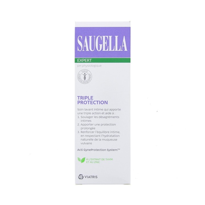 Triple Action Soin lavant intime 250ml - Saugella - IllicoPharma