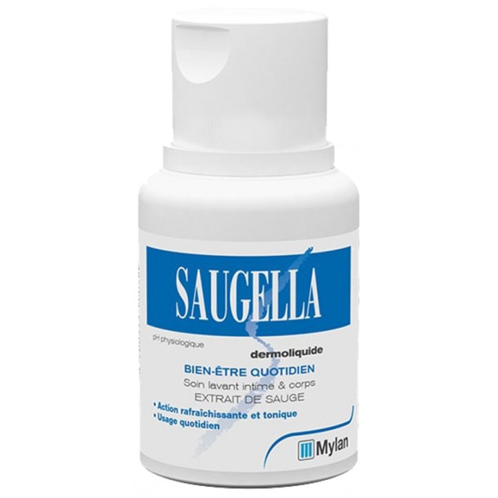 Dermoliquide Soin Lavant Intime & Corps 100ml - Saugella - IllicoPharma
