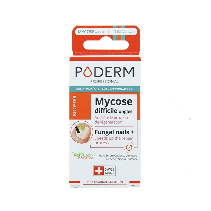 huile-Sérum Booster Mycose des ongles Difficile 6ml - Poderm - IllicoPharma