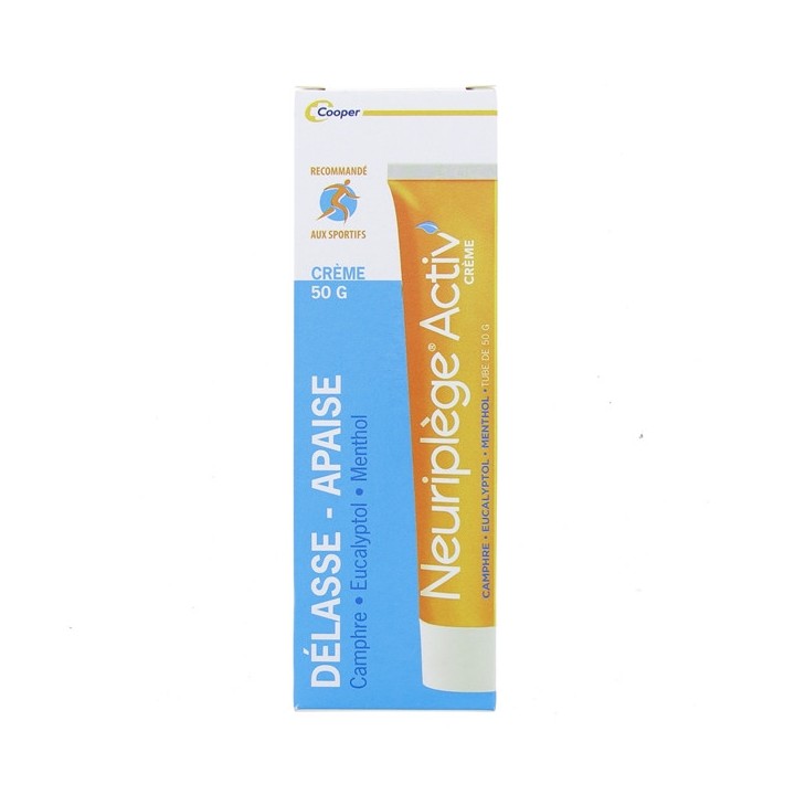 Neuriplège Activ crème chauffante 50g - IllicoPharma