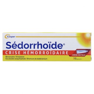 Sédorrhoïde crème - Cooper - Médicament Hémorroides - IllicoPharma