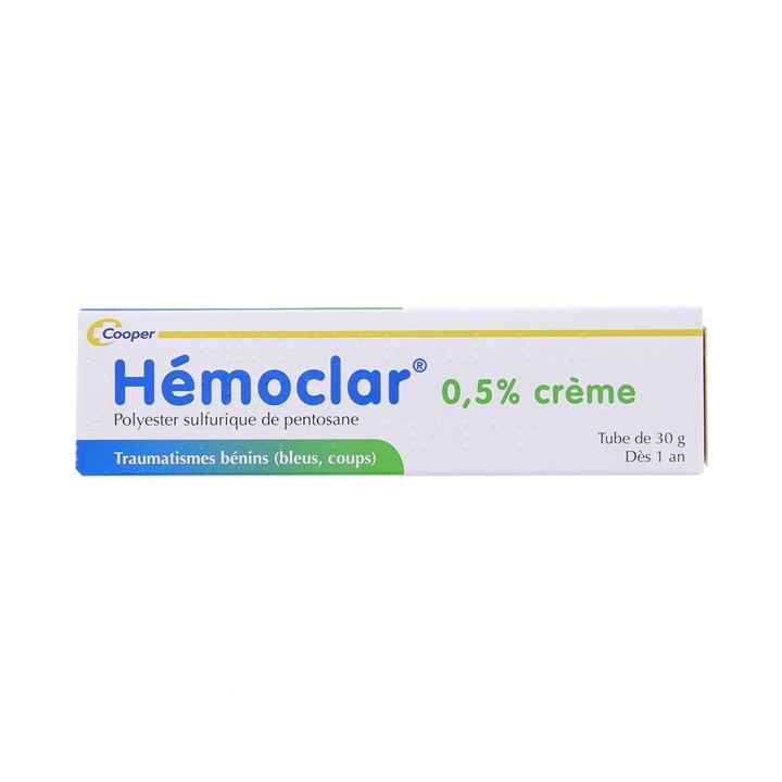 Hémoclar 0,5% Crème 30g - IllicoPharma