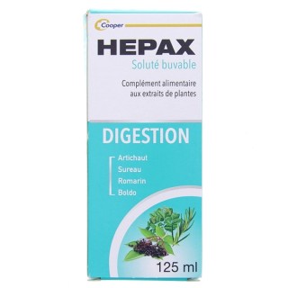 Hepax Digestion 125ml - Digestion, transit - e-pharmacie IllicoPharma