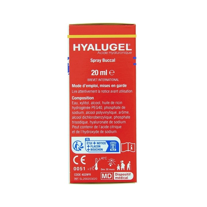 Hyalugel Spray 20ml - Cooper - Mauvaise haleine et bouche sèche - IllicoPharma