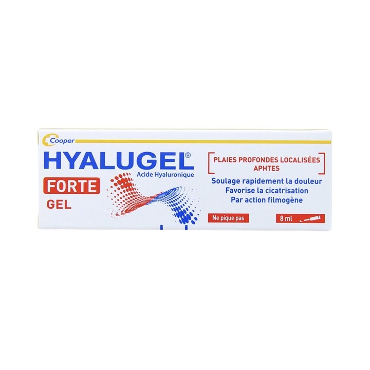 Hyalugel Forte Gel 8ml - Cooper - IllicoPharma