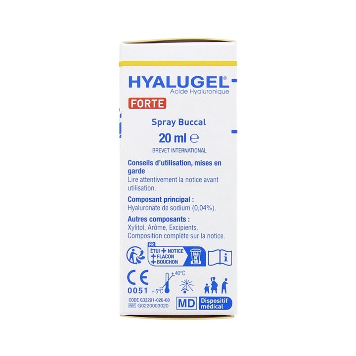 Hyalugel Forte Spray 20ml - Cooper - IllicoPharma