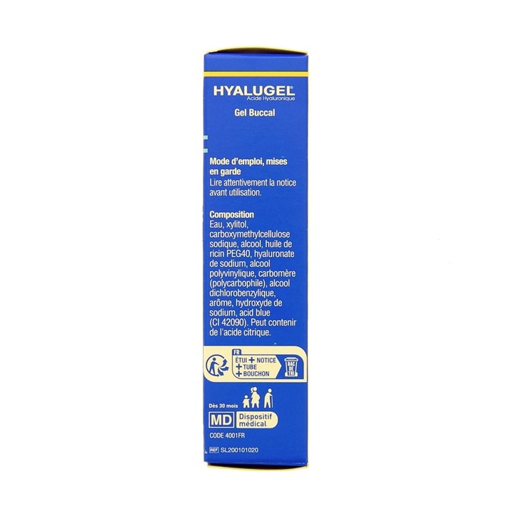 Hyalugel Gel gingival 20ml - Cooper - IllicoPharma