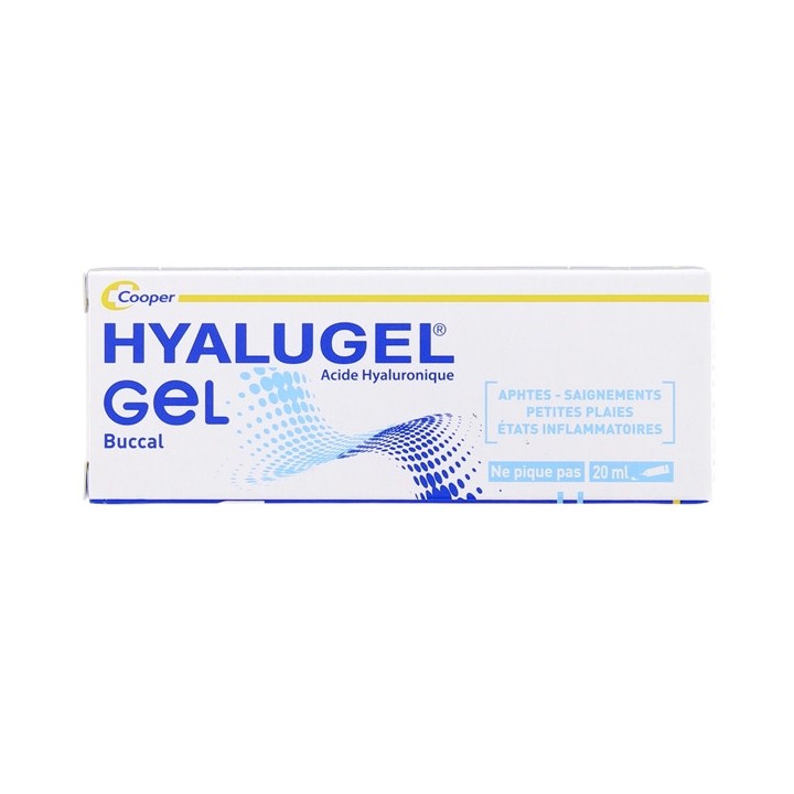 Hyalugel Gel gingival 20ml - Cooper - IllicoPharma