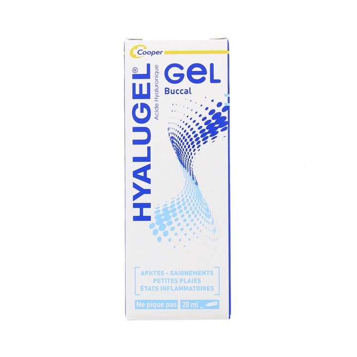 Hyalugel Gel gingival 20ml - Cooper - IllicoPharma