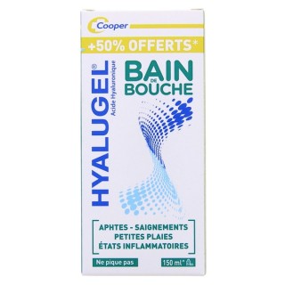 Hyalugel Bain de bouche 150ml - Cooper - IllicoPharma