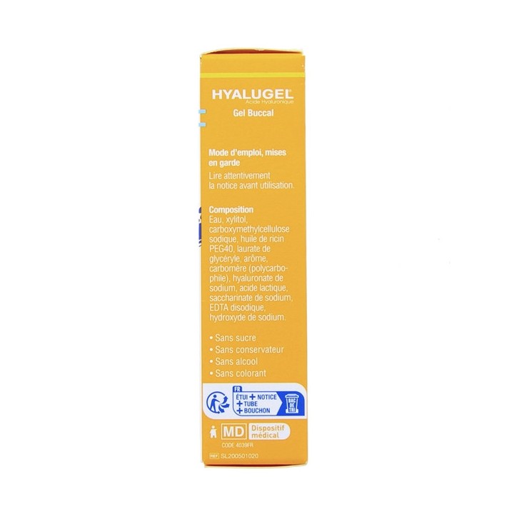 Hyalugel Ado Gel Buccal 20ml - Cooper - IllicoPharma