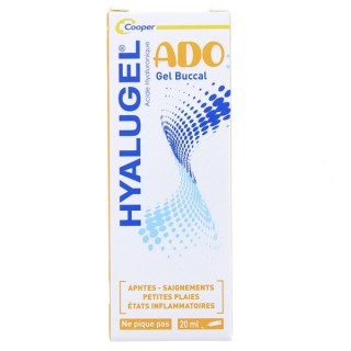 Hyalugel Ado Gel Buccal 20ml - Cooper - IllicoPharma
