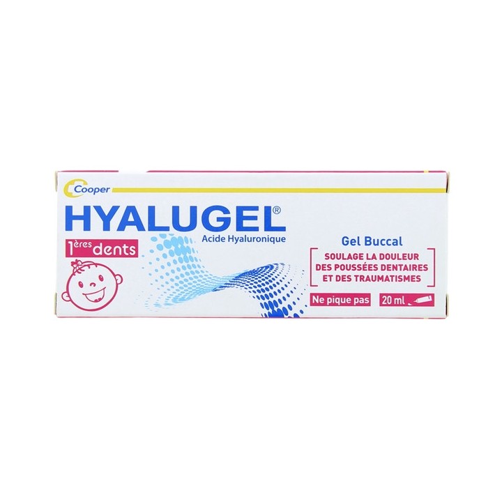 Hyalugel Premières dents Gel Buccal 20ml - Cooper - IllicoPharma