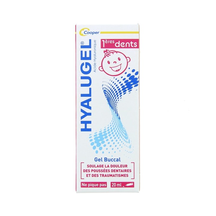 Hyalugel Premières dents Gel Buccal 20ml - Cooper - IllicoPharma