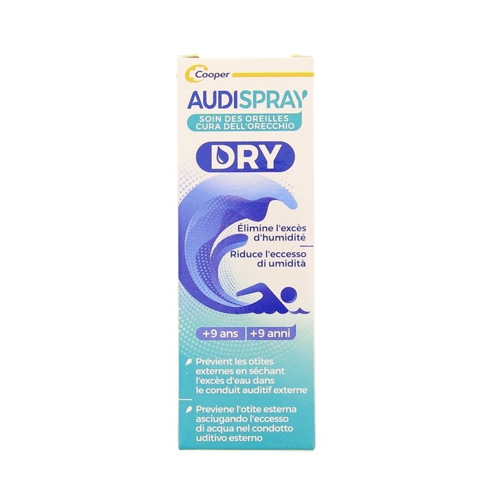 Audispray Dry Soin des oreilles 30ml - Cooper - IllicoPharma