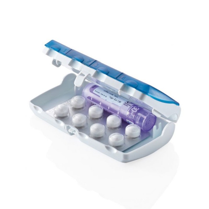 Pilbox Daily Pilulier Journalier Bleu - IllicoPharma