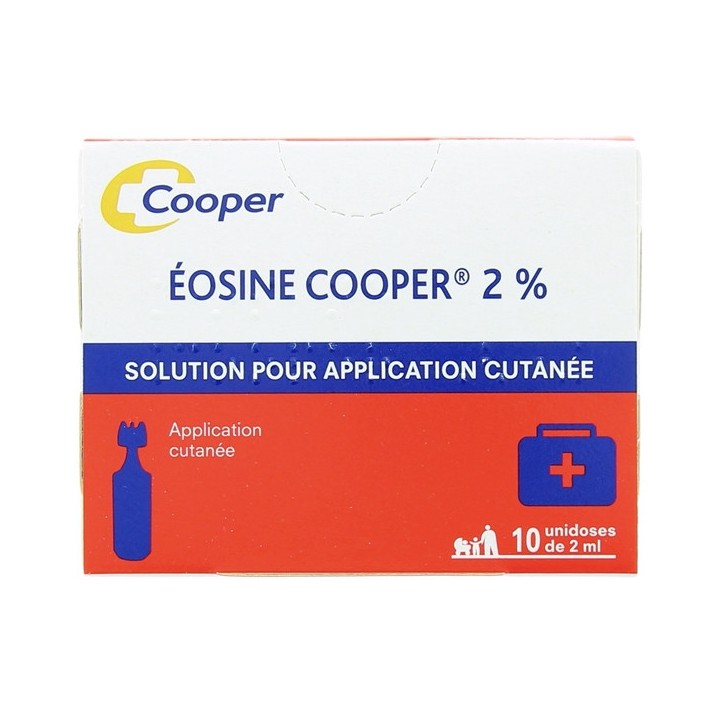 Eosine Cooper 2% - Unidoses 10x2ml- Pharmacie IllicoPharma