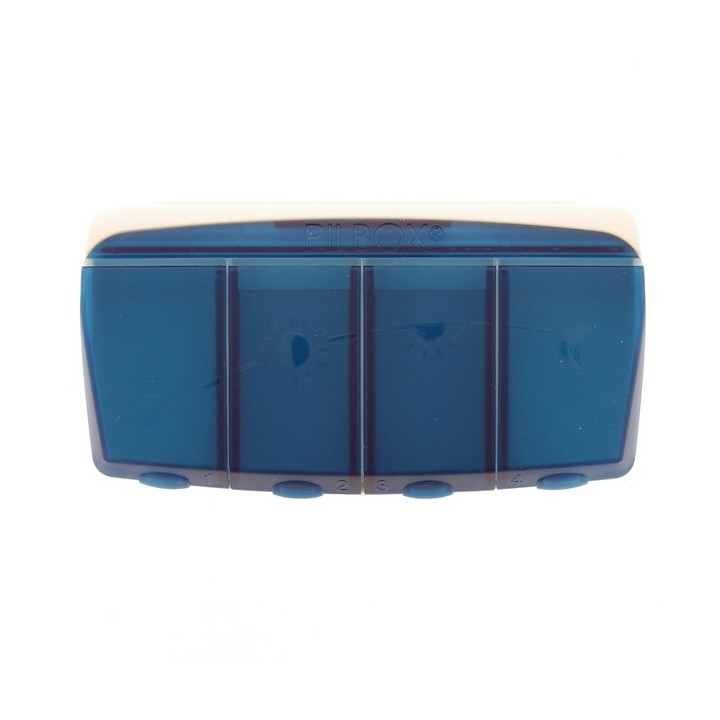Pilbox Daily Pilulier Journalier Bleu - IllicoPharma