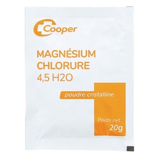 Chlorure de Magnésium Sachet 20 g - Cooper - Pharmacie en ligne IllicoPharma
