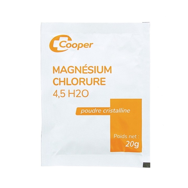 Chlorure de Magnésium Sachet 20 g - Cooper - Pharmacie en ligne IllicoPharma