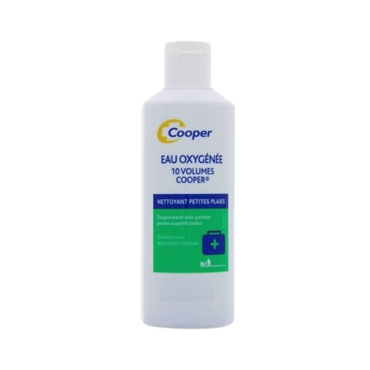 Eau oxygénée 10 volumes 125ml Cooper - IllicoPharma