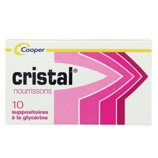 Cristal Nourrissons - 10 Suppositoires - Cooper - Constipation - IllicoPharma