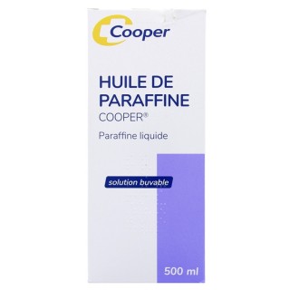 Huile de paraffine 500ml - Cooper - Pharmacie en ligne IllicoPharma