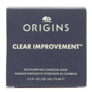 Clear Improvement Masque Purifiant Hydratant au Charbon 75ml – Origins – IllicoPharma