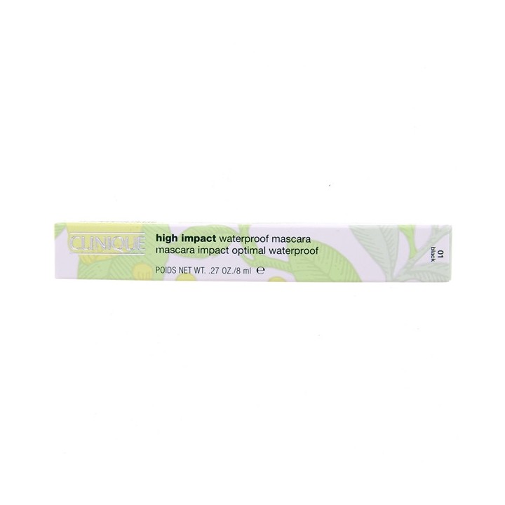 High Impact Mascara Optimal Waterproof 01 Black  – Clinique – IllicoPharma
