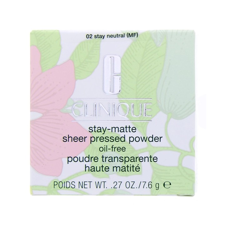 Stay-matte Poudre Transparente 02 Neutral  – Clinique – IllicoPharma