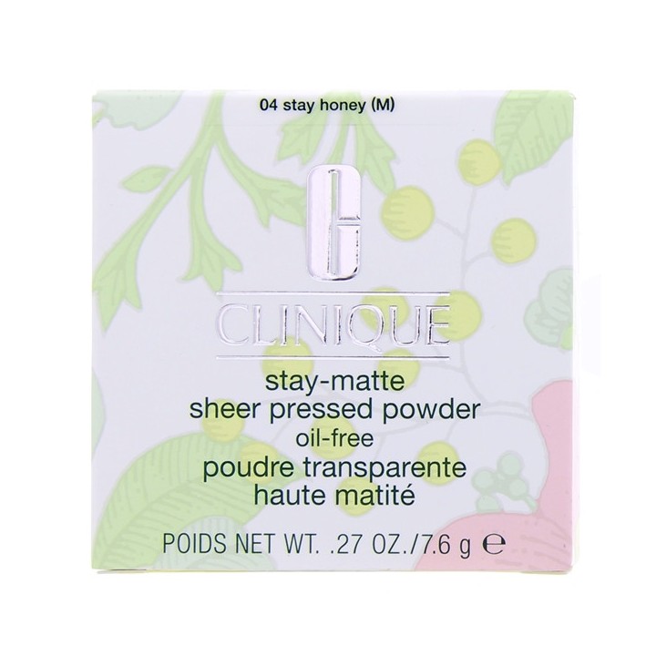 Stay-matte Poudre Transparente 04 Honey  – Clinique – IllicoPharma