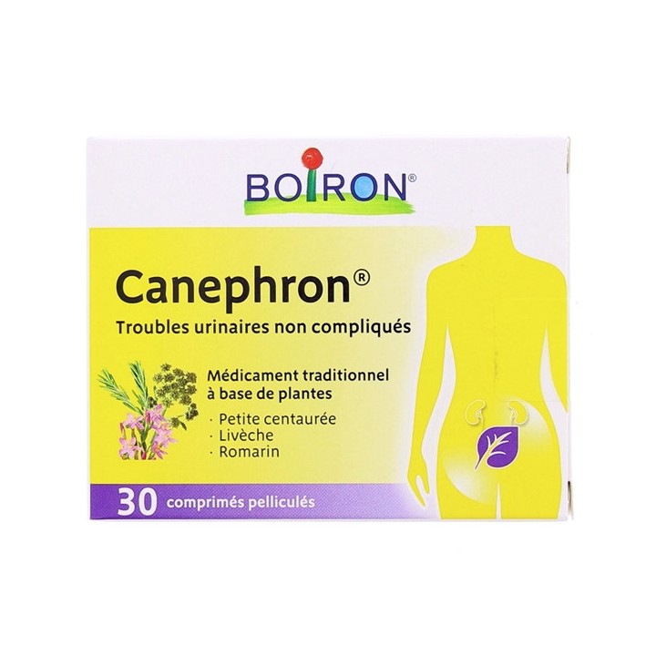 Canephron Troubles urinaires - 30 comprimés - Boiron - IllicoPharma