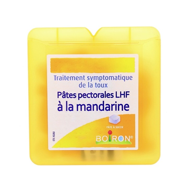 Pâtes pectorales mandarine 60g - Médicament homéopathique Boiron - IllicoPharma